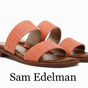 🔥NWOT🔥 Sam Edelman Haydee Leather Sandal in Stucco Pink W5.5